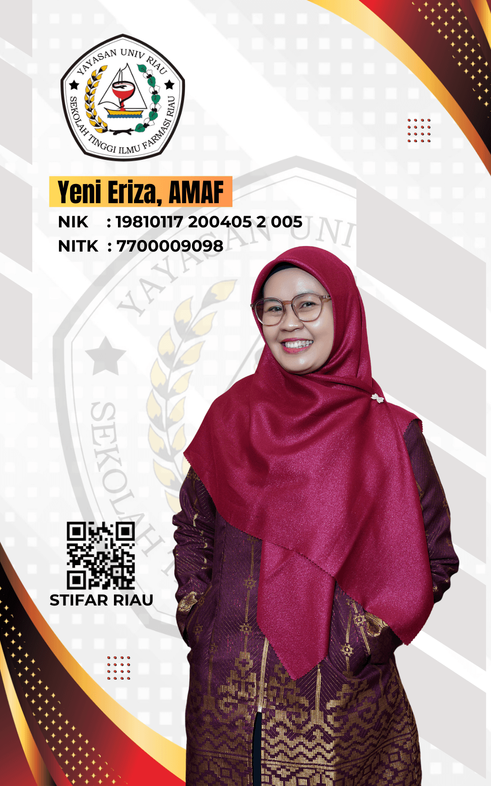 Yeni Eriza, AMAF