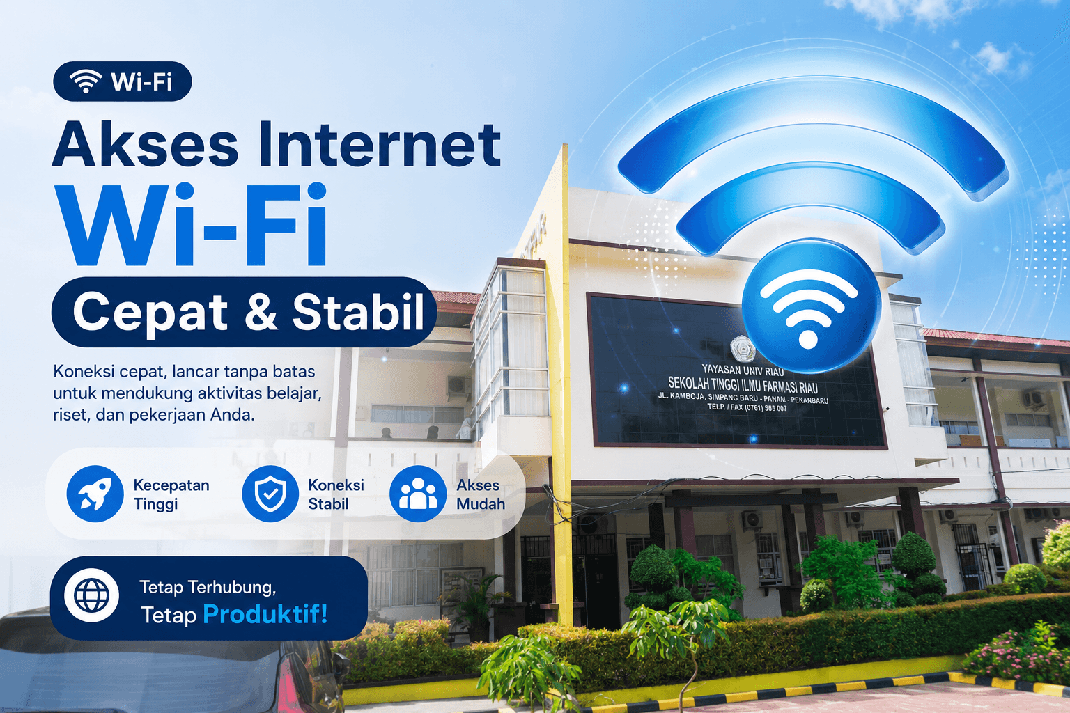 High-Speed Free Campus Wi-Fi