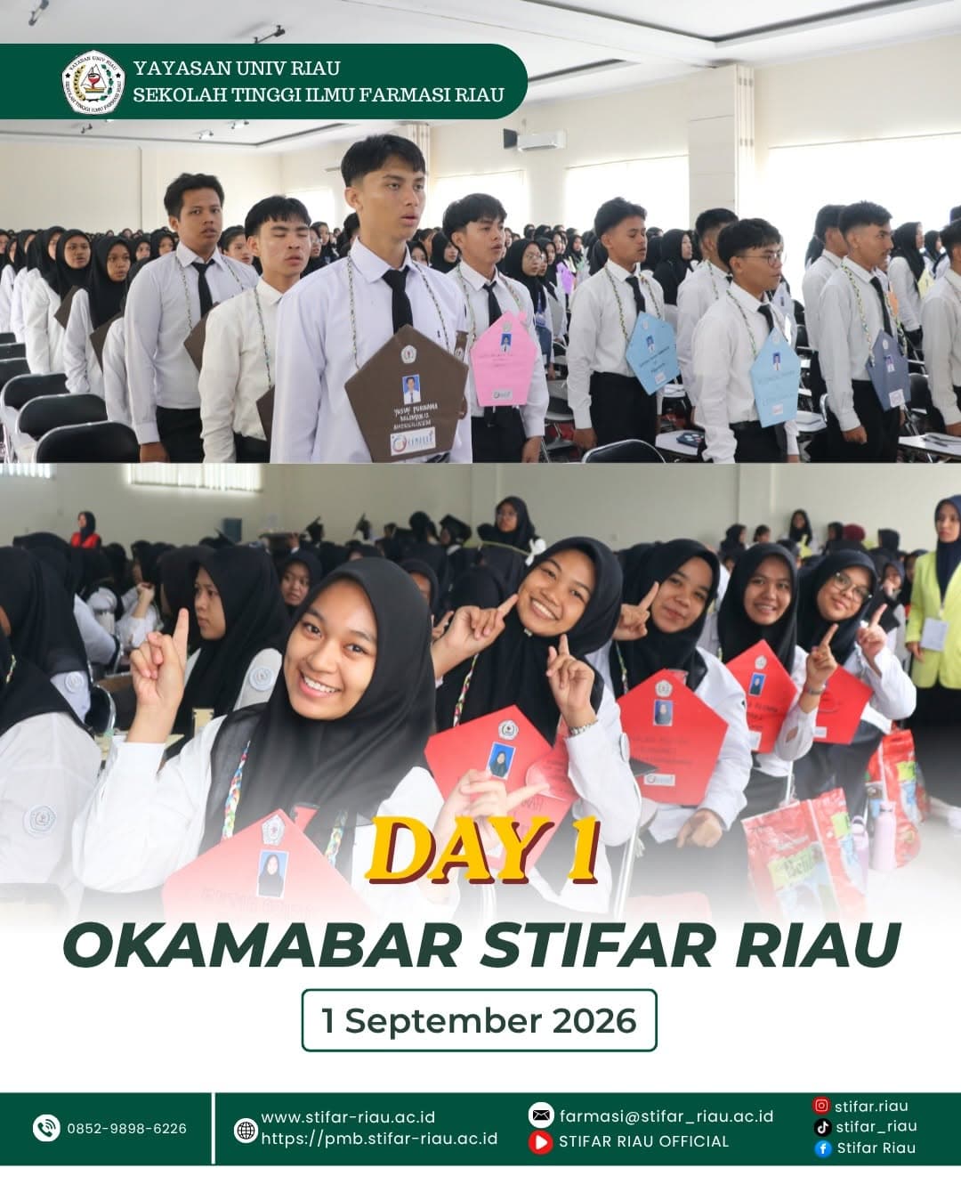 [OKAMABAR STIFAR RIAU 2026 — DAY 1] Hari pertama pelaksanaan OKAMABAR STIFAR Riau 2026 men…