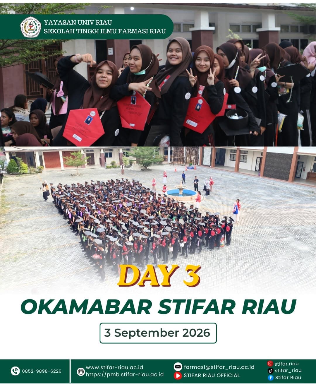 [OKAMABAR STIFAR RIAU 2026 — DAY 3] Tiga hari pelaksanaan OKAMABAR STIFAR Riau 2026 telah…