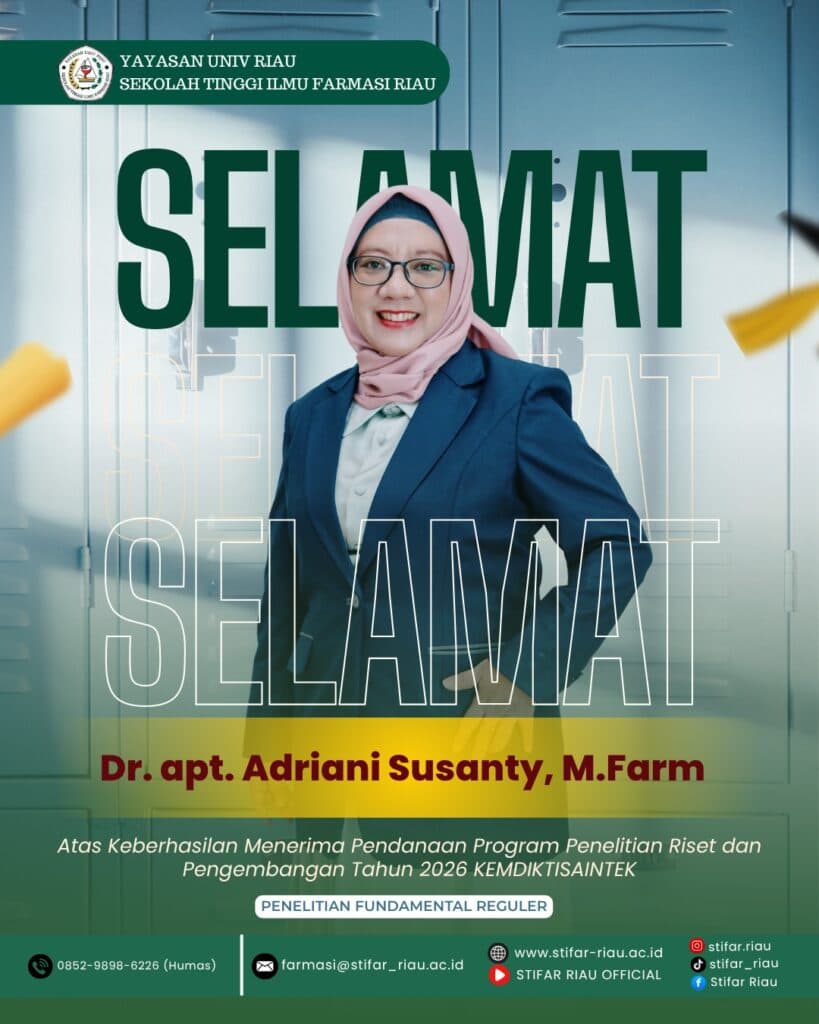 Selamat & Sukses Kepada Penerima Pendanaan Program Penelitian Riset dan Pengembangan Tahun 2026