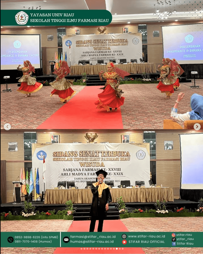 WISUDA SARJANA FARMASI KE-XXVIII & AHLI MADYA FARMASI KE-XXIX