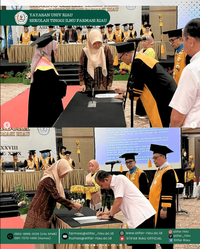 WISUDA SARJANA FARMASI KE-XXVIII & AHLI MADYA FARMASI KE-XXIX