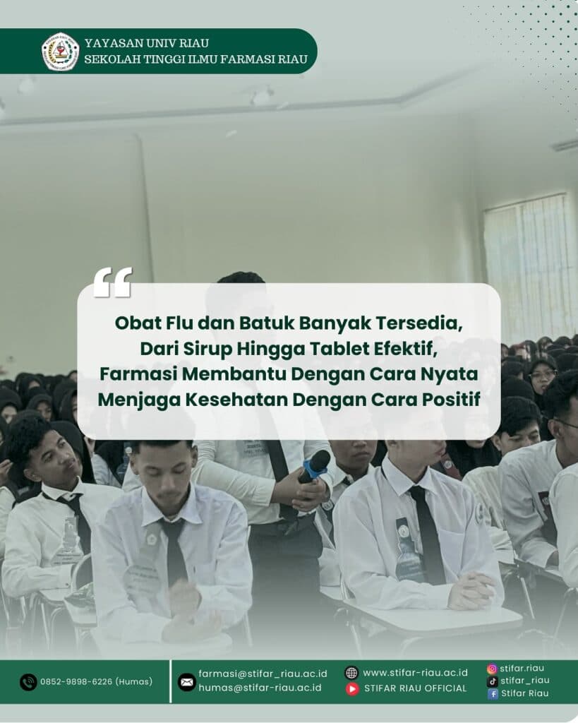 Selamat datang para Mahasiswa Baru STIFAR Riau Tahun Ajaran 2025/2026