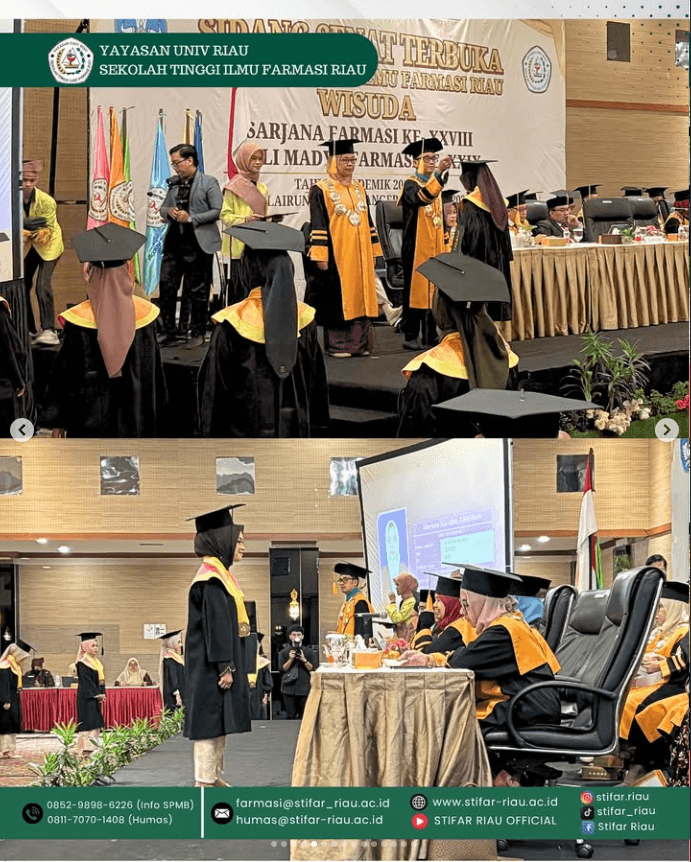 WISUDA SARJANA FARMASI KE-XXVIII & AHLI MADYA FARMASI KE-XXIX
