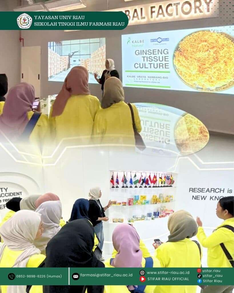 KUNJUNGAN INDUSTRI FARMASI P BINTANG TOEDJOE CIKARANG