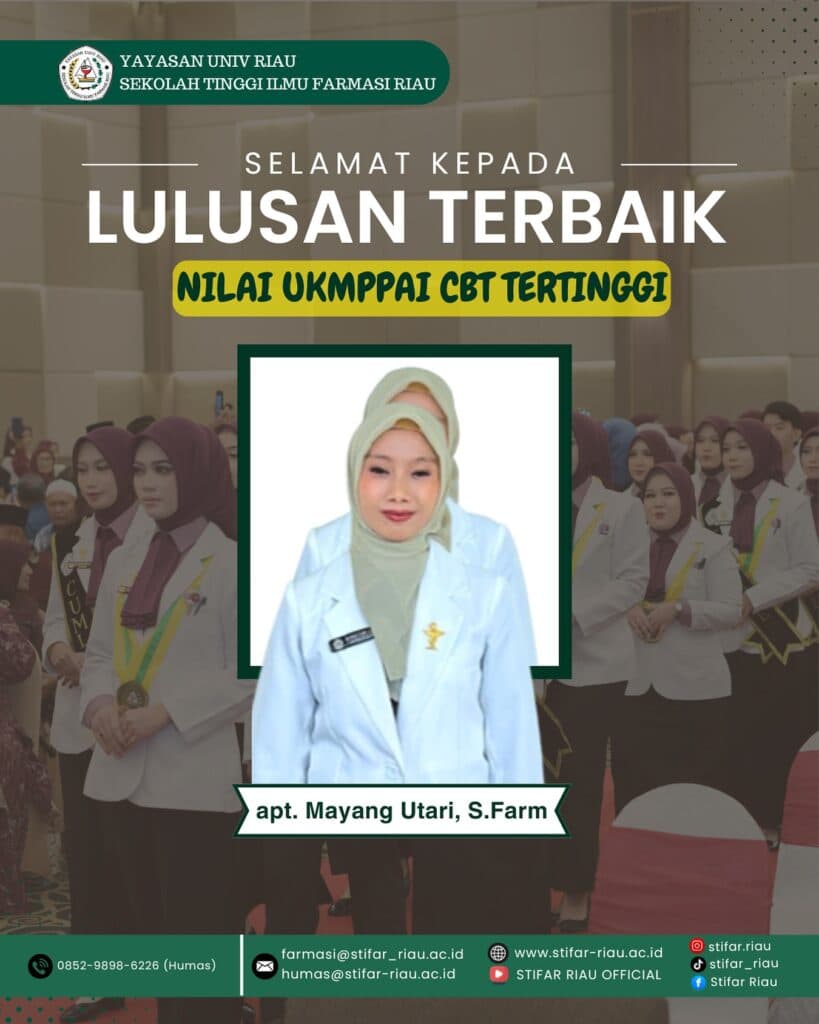 SUMPAH APOTEKER XIII dan LULUSAN Terbaik