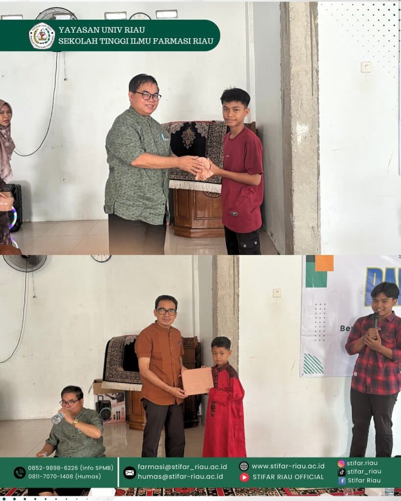 Dalam rangka memperingati Dies Natalis STIFAR Riau ke-23, keluarga besar STIFAR Riau melaksanakan kegiatan Bakti Sosial ke Panti Asuhan Ar-Rahim