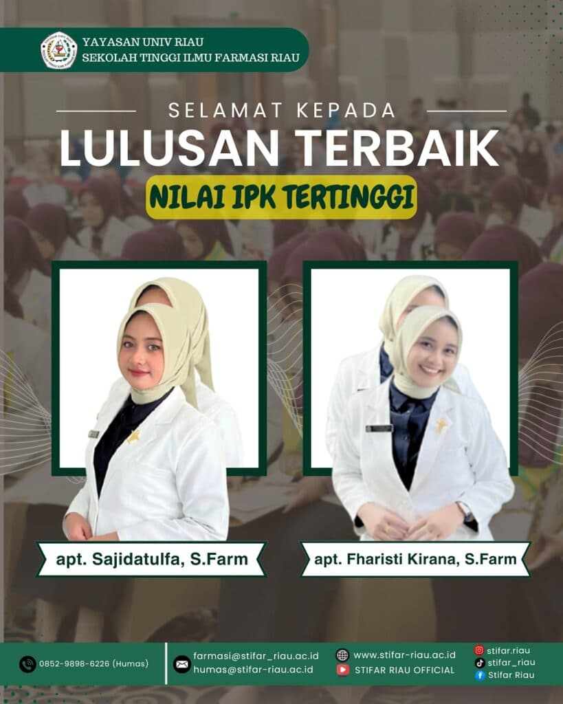 SUMPAH APOTEKER XIII dan LULUSAN Terbaik