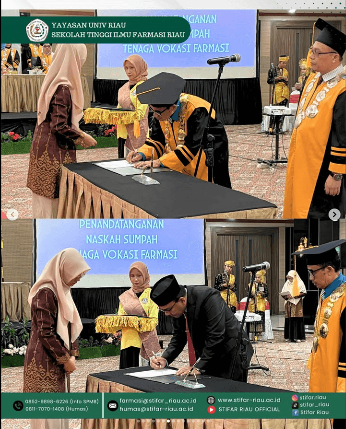 WISUDA SARJANA FARMASI KE-XXVIII & AHLI MADYA FARMASI KE-XXIX