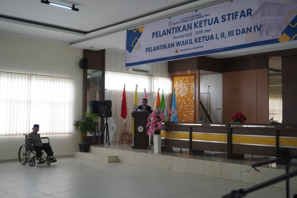 PELANTIKAN KETUA STIFAR PERIODE 2025 – 2029, dan PELANTIKAN WAKIL KETUA I, II, III DAN IV.