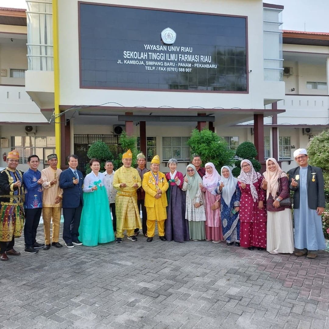 Kunjungan Kennedy Universitas – Korea ke STIFAR Riau 2024.
