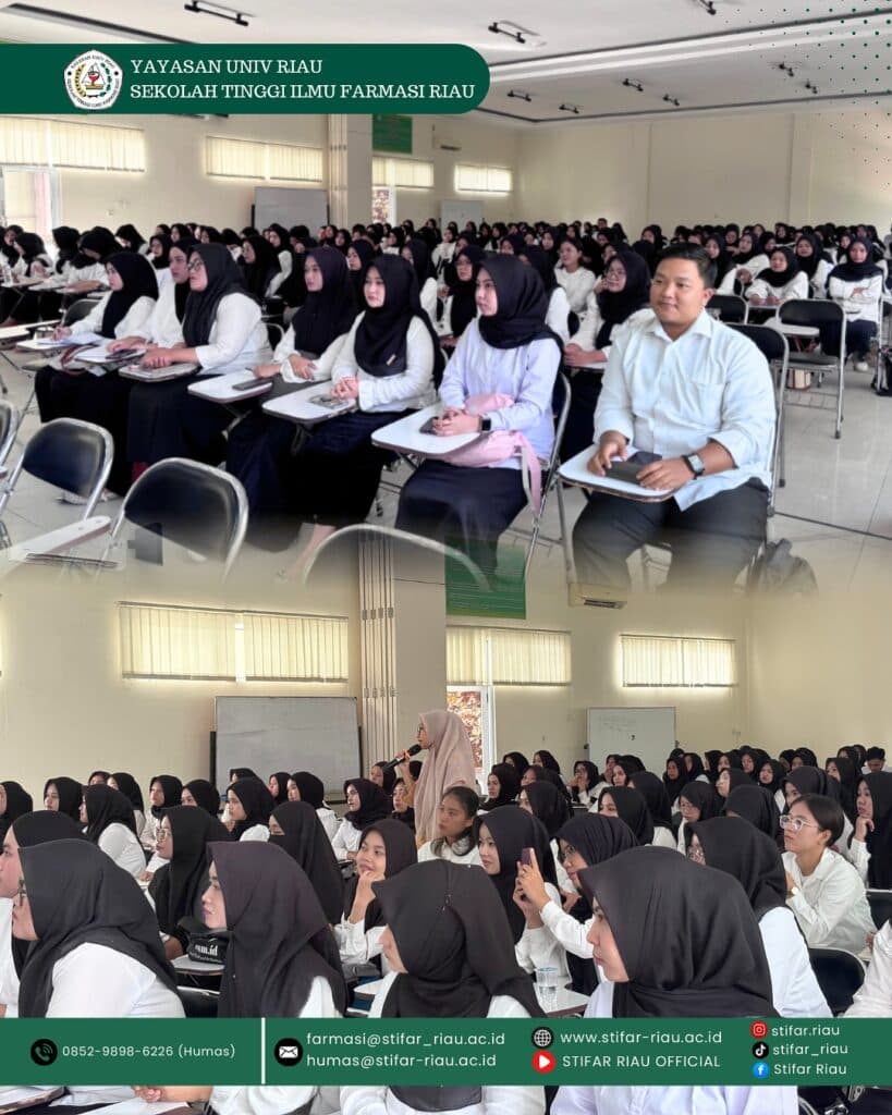 Selamat datang Mahasiswa Baru Program Studi Profesi Apoteker Angkatan XV di Sekolah Tinggi Ilmu Farmasi Riau 🙌🏻