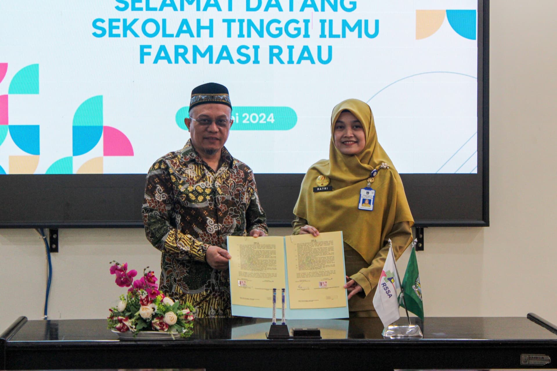MoU STIFAR Riau dengan RS Saiful Anwar MALANG