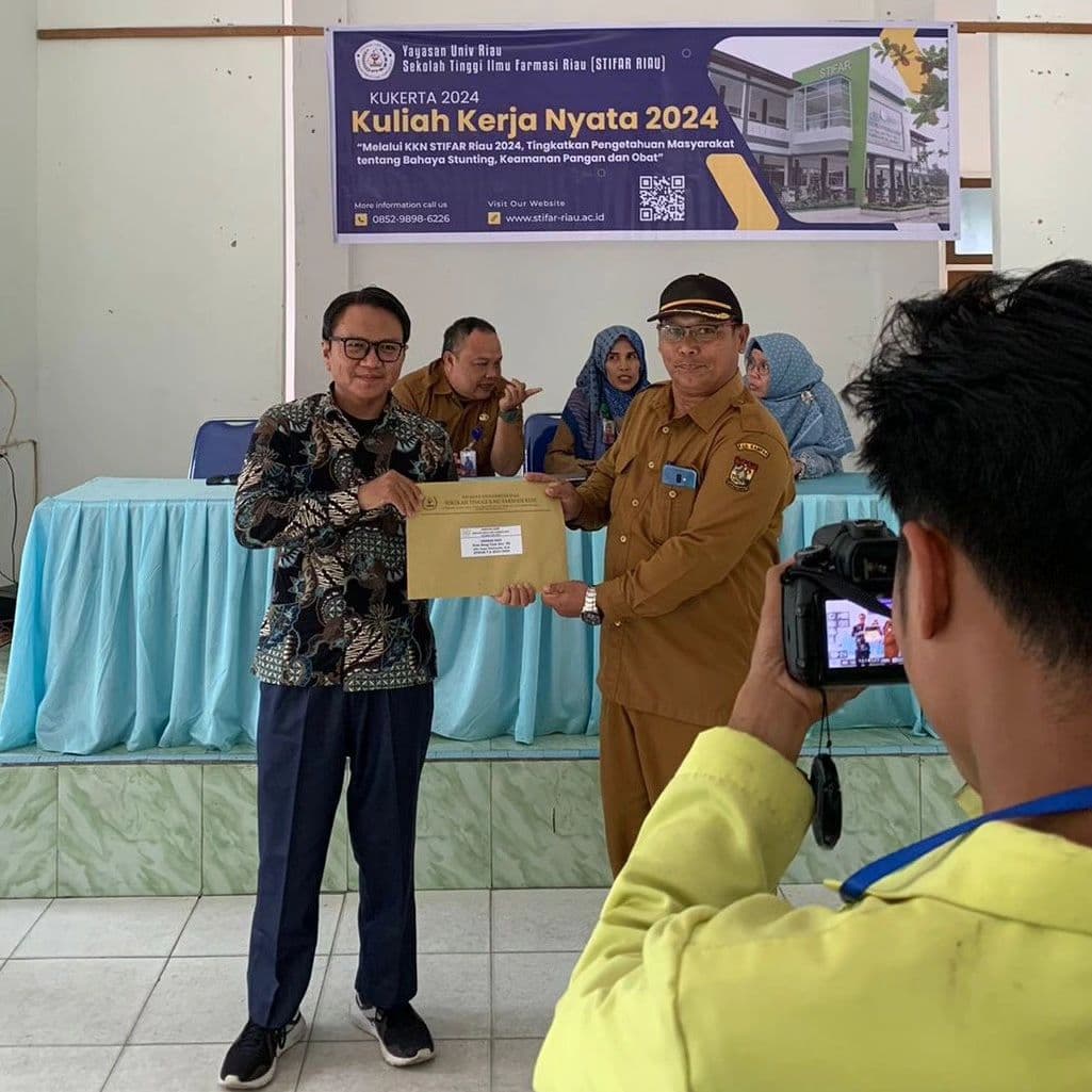 Penjemputan Mahasiswa Kukerta STIFAR Riau 2024Kec. Perhentian Raja & Kec. Kampar Kiri Hilir Kab. Kampar