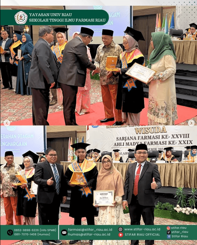 WISUDA SARJANA FARMASI KE-XXVIII & AHLI MADYA FARMASI KE-XXIX