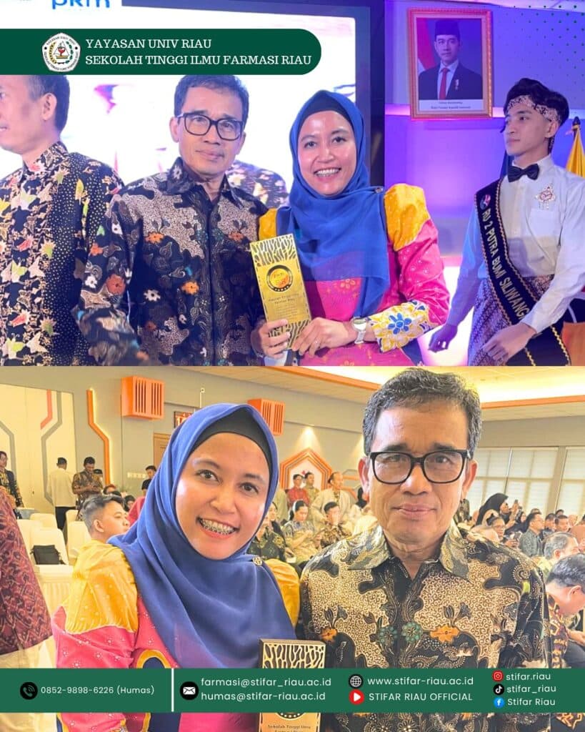 “Perguruan Tinggi dengan Pembinaan PKM Terbaik dan Terproduktif dengan Kategori Pendanaan” oleh Dirjen Belmawa Kemdiktisaintek, pada ajang PKM Award 2025.
