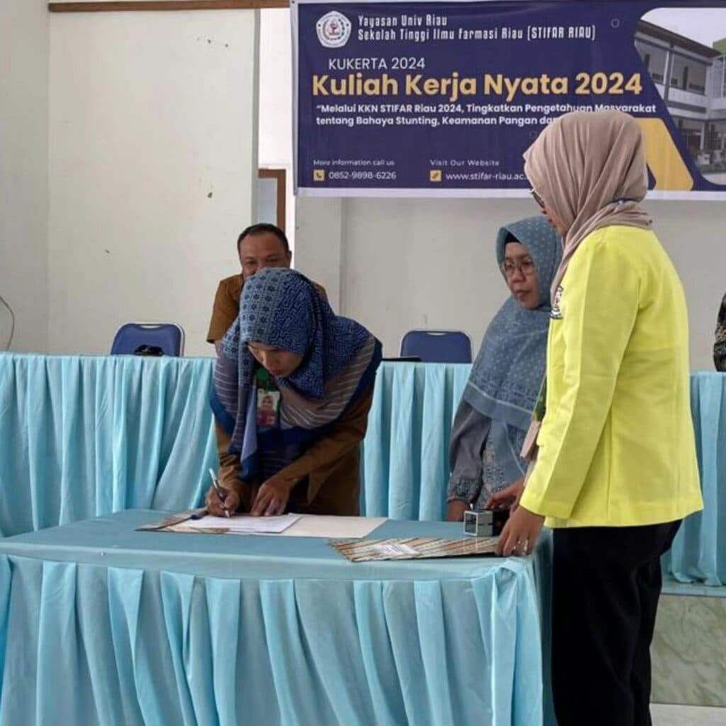 Penjemputan Mahasiswa Kukerta STIFAR Riau 2024Kec. Perhentian Raja & Kec. Kampar Kiri Hilir Kab. Kampar