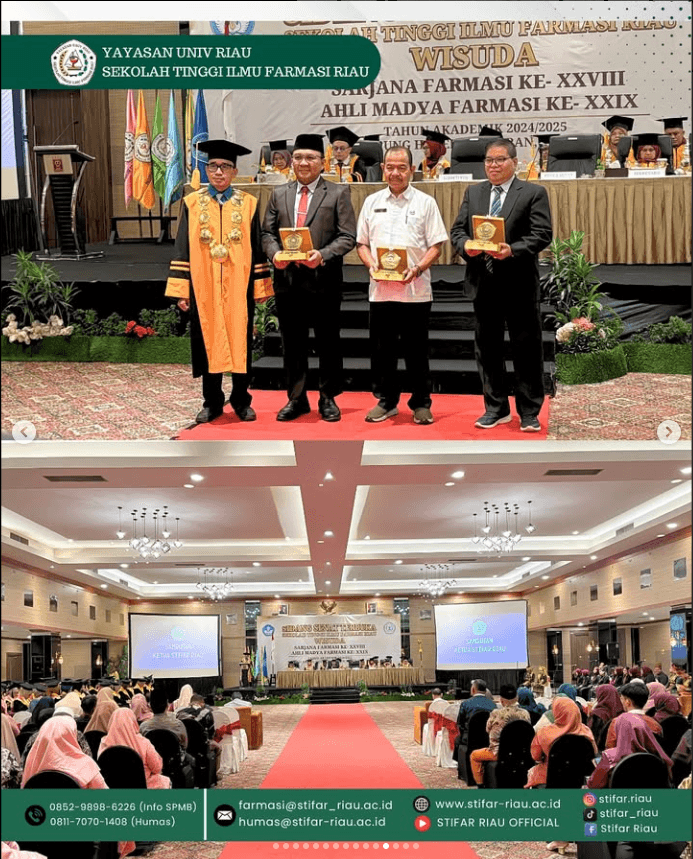 WISUDA SARJANA FARMASI KE-XXVIII & AHLI MADYA FARMASI KE-XXIX