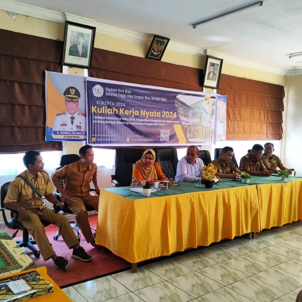 Kukerta STIFAR Riau di Kec. Kampar Kiri Hilir Kab. Kampar tahun 2024