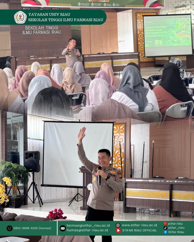 Sosialisasi Program Kapolda Riau yaitu “Green Policing”, sebuah gerakan yang mengajak generasi muda untuk peduli, menjaga, dan mengawal keberlanjutan lingkungan.