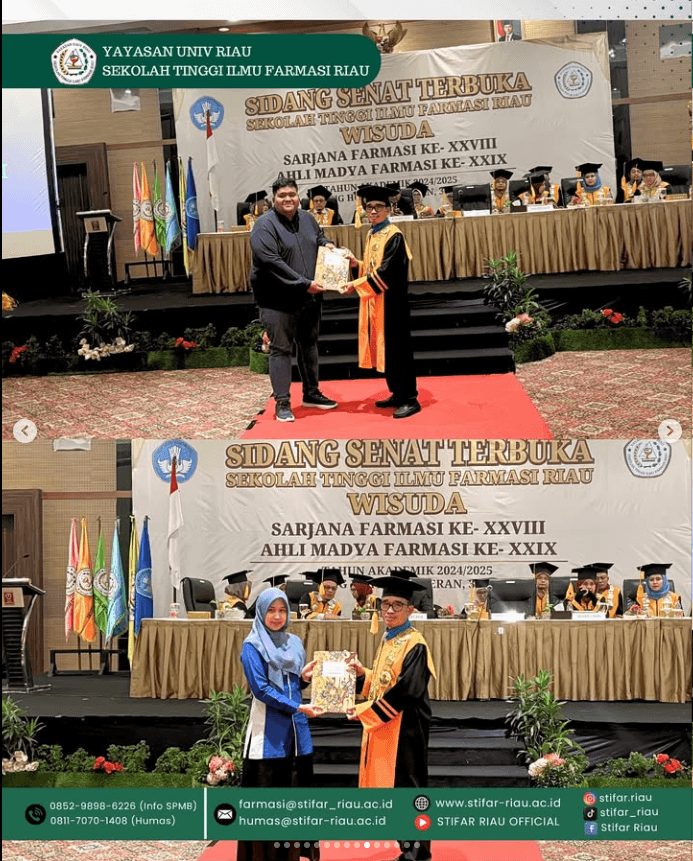 WISUDA SARJANA FARMASI KE-XXVIII & AHLI MADYA FARMASI KE-XXIX