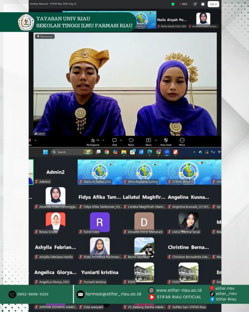 Day 2 Seminar Nasional STIFAR Riau menjadi penutup yang sangat berkesan.