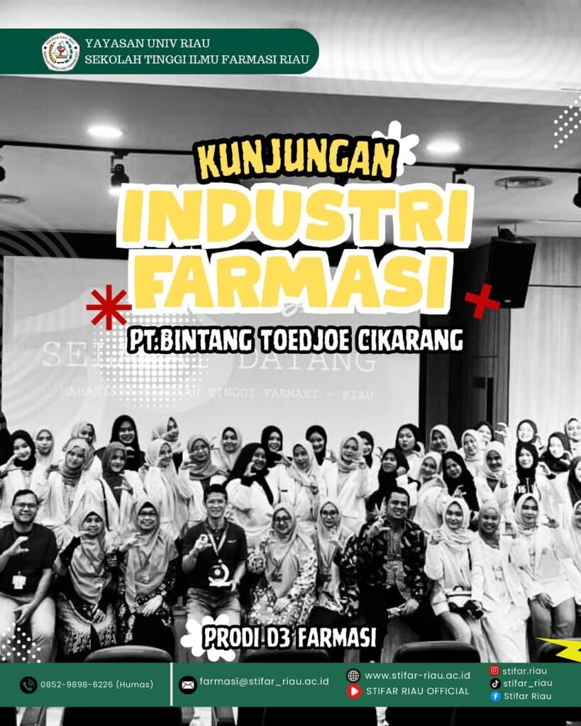 KUNJUNGAN INDUSTRI FARMASI P BINTANG TOEDJOE CIKARANG