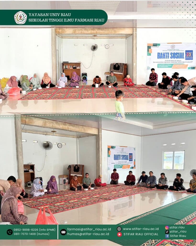 Dalam rangka memperingati Dies Natalis STIFAR Riau ke-23, keluarga besar STIFAR Riau melaksanakan kegiatan Bakti Sosial ke Panti Asuhan Ar-Rahim