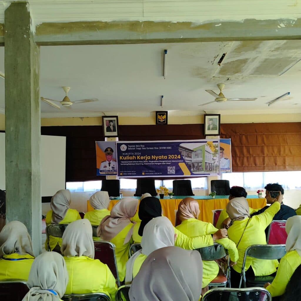 Kukerta STIFAR Riau di Kec. Kampar Kiri Hilir Kab. Kampar tahun 2024