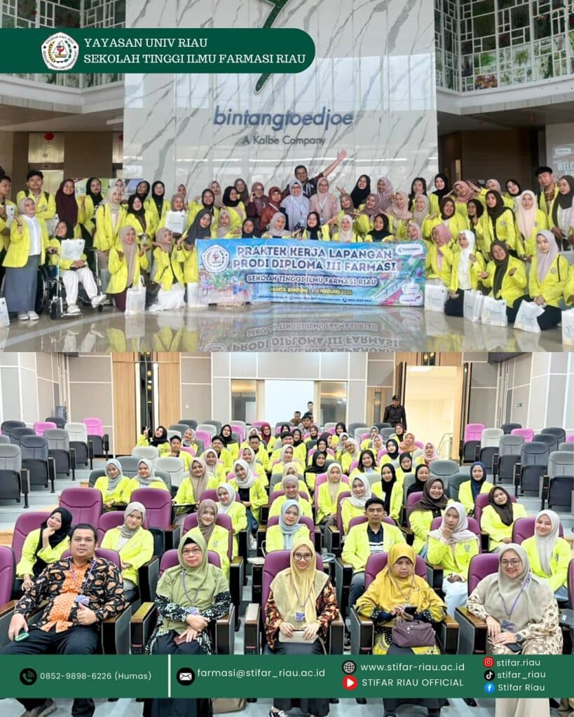 KUNJUNGAN INDUSTRI FARMASI P BINTANG TOEDJOE CIKARANG