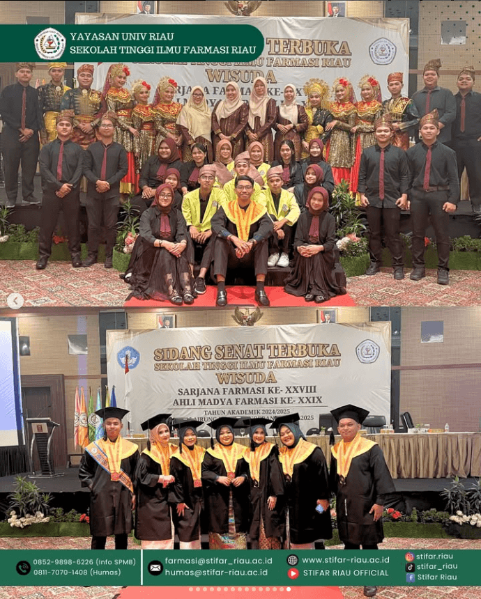 WISUDA SARJANA FARMASI KE-XXVIII & AHLI MADYA FARMASI KE-XXIX