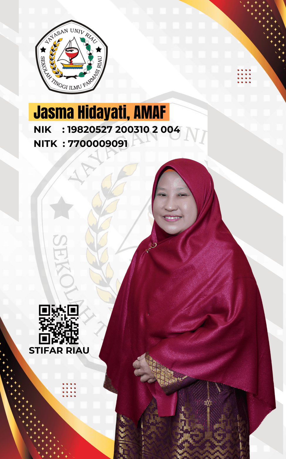 Jasma Hidayati, AMAF