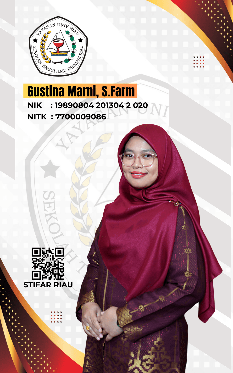 Gustina Marni, S.Farm