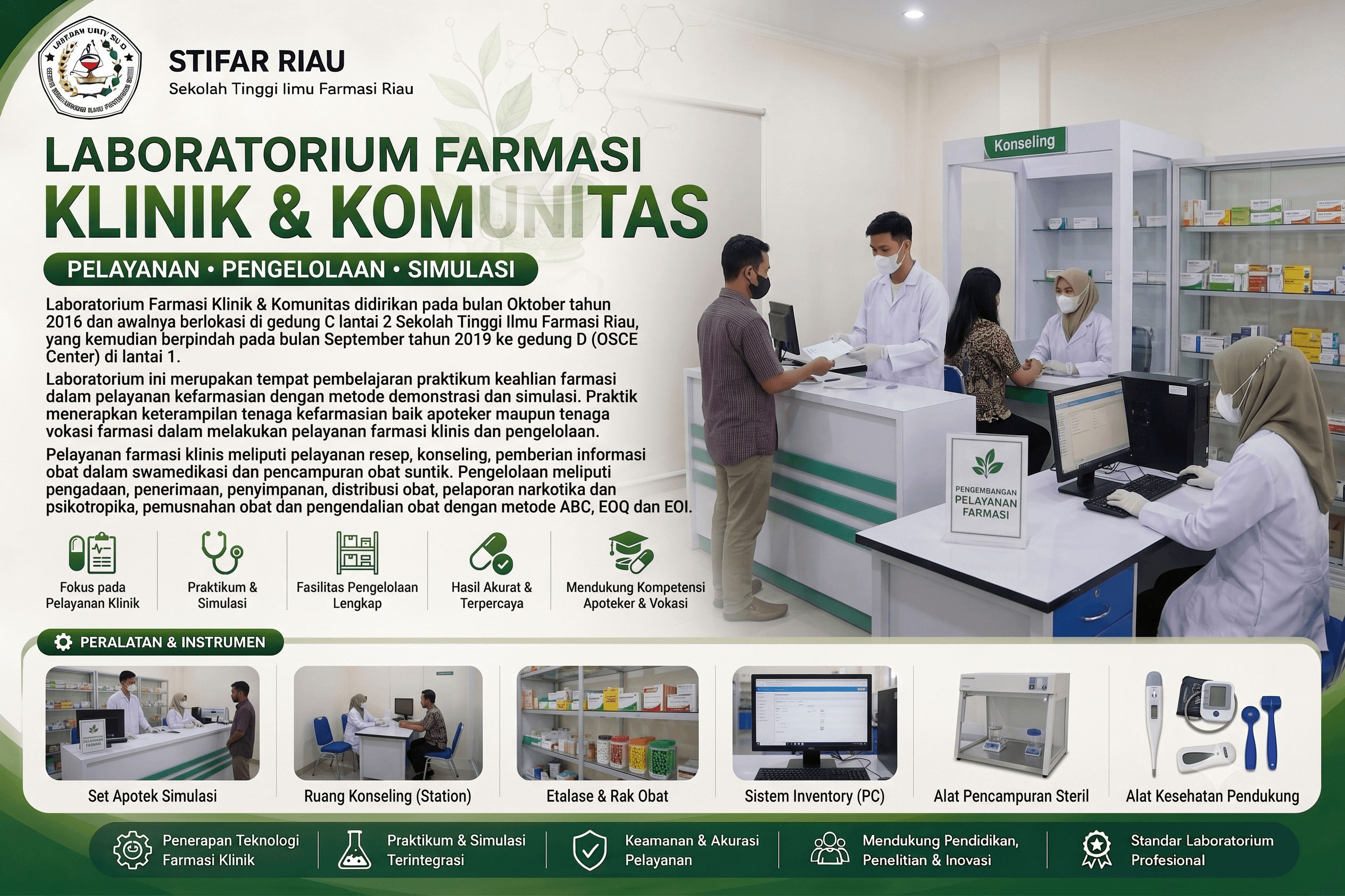 Laboratorium Farmasi Klinik & Komunitas