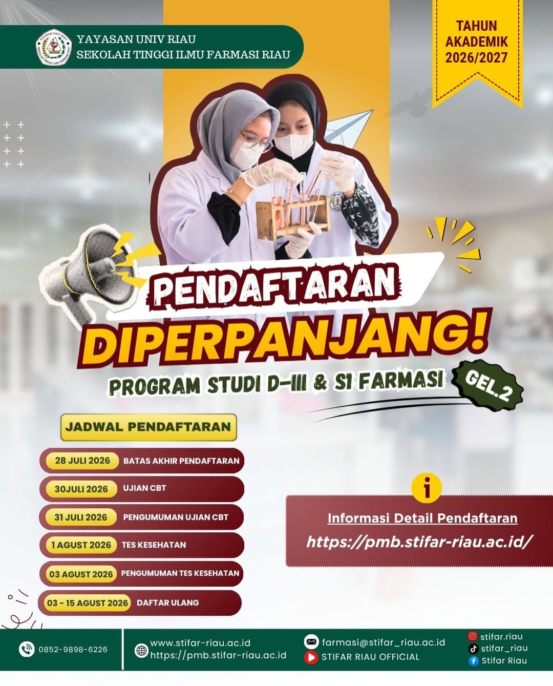📣 Kabar baik untuk calon mahasiswa baru