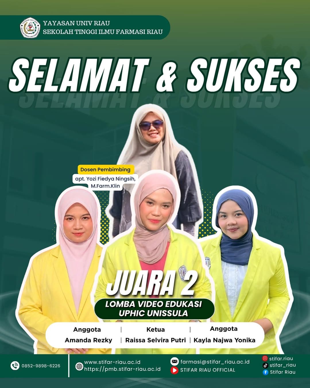 [SELAMAT DAN SUKSES