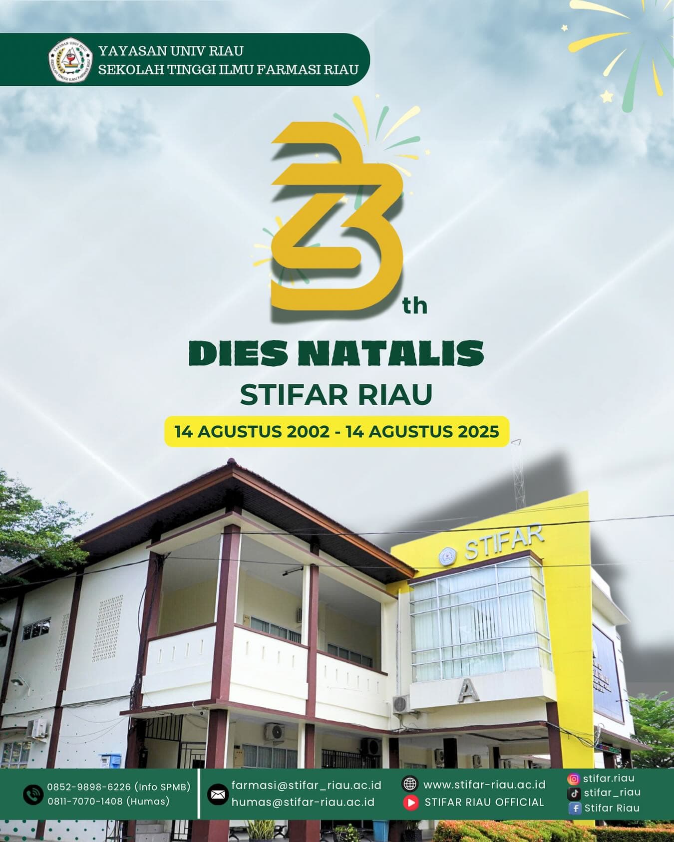 DIES NATALIS STIFAR RIAU KE-23