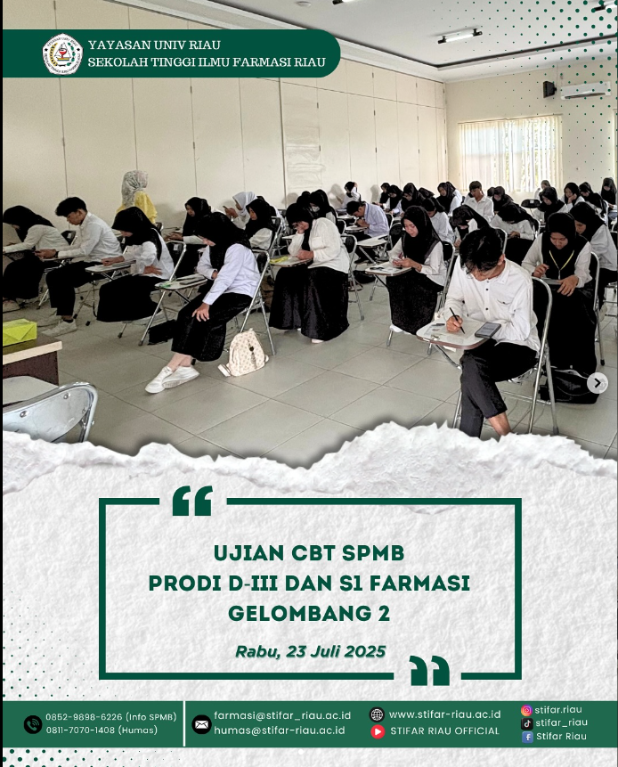 UJIAN CBT SPMB PRODI D-III & S1 FARMASI GEL.2