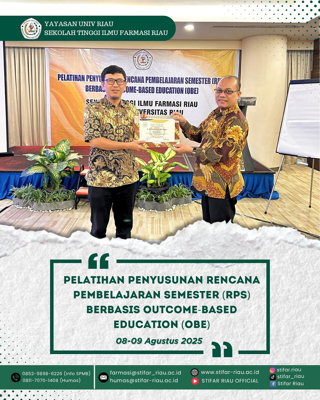 PELATIHAN PENYUSUNAN RP