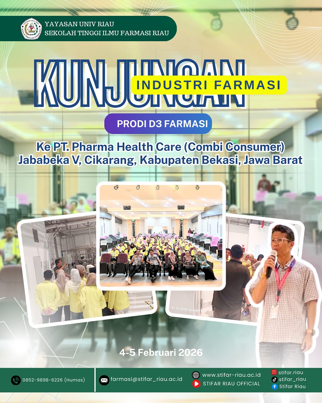 KUNJUNGAN INDUSTRI FARMASI