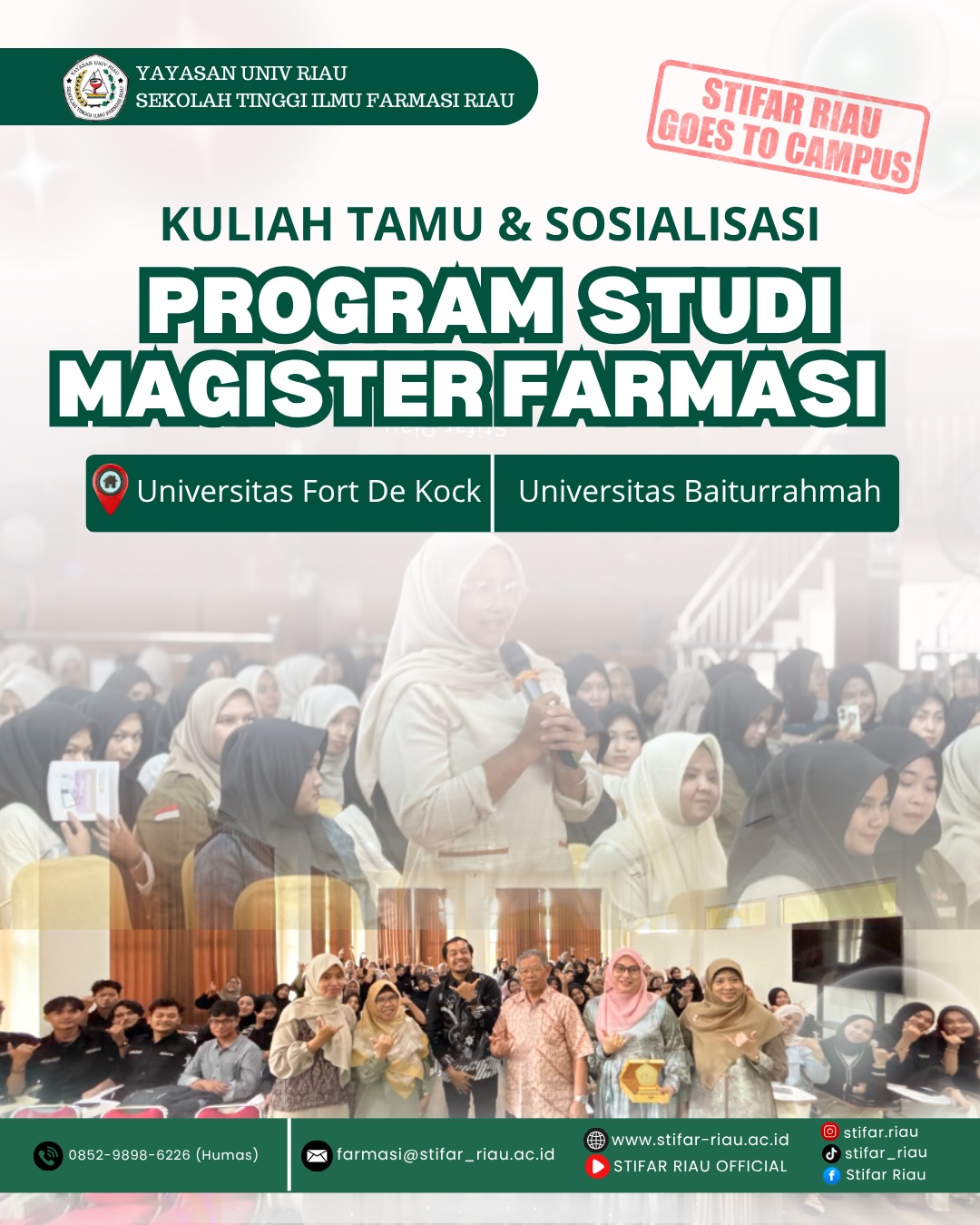Kuliah & Sosialisasi Program Studi Magister Farmasi